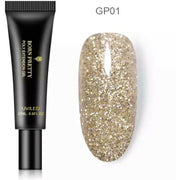 Glittery Polygel Extension Nail Gel UV Building Gel POLYGEL Nail Extension 20ML